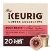 imageKeurig Coffee Collective Bold Beats by Eric Taylor MediumDark Roast Coffee Single Serve Keurig KCup Pods 20 Count