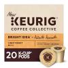 imageKeurig Coffee Collective Bright Idea by Alberto Azeredo Light Roast Coffee Single Serve Keurig KCup Pods 20 Count