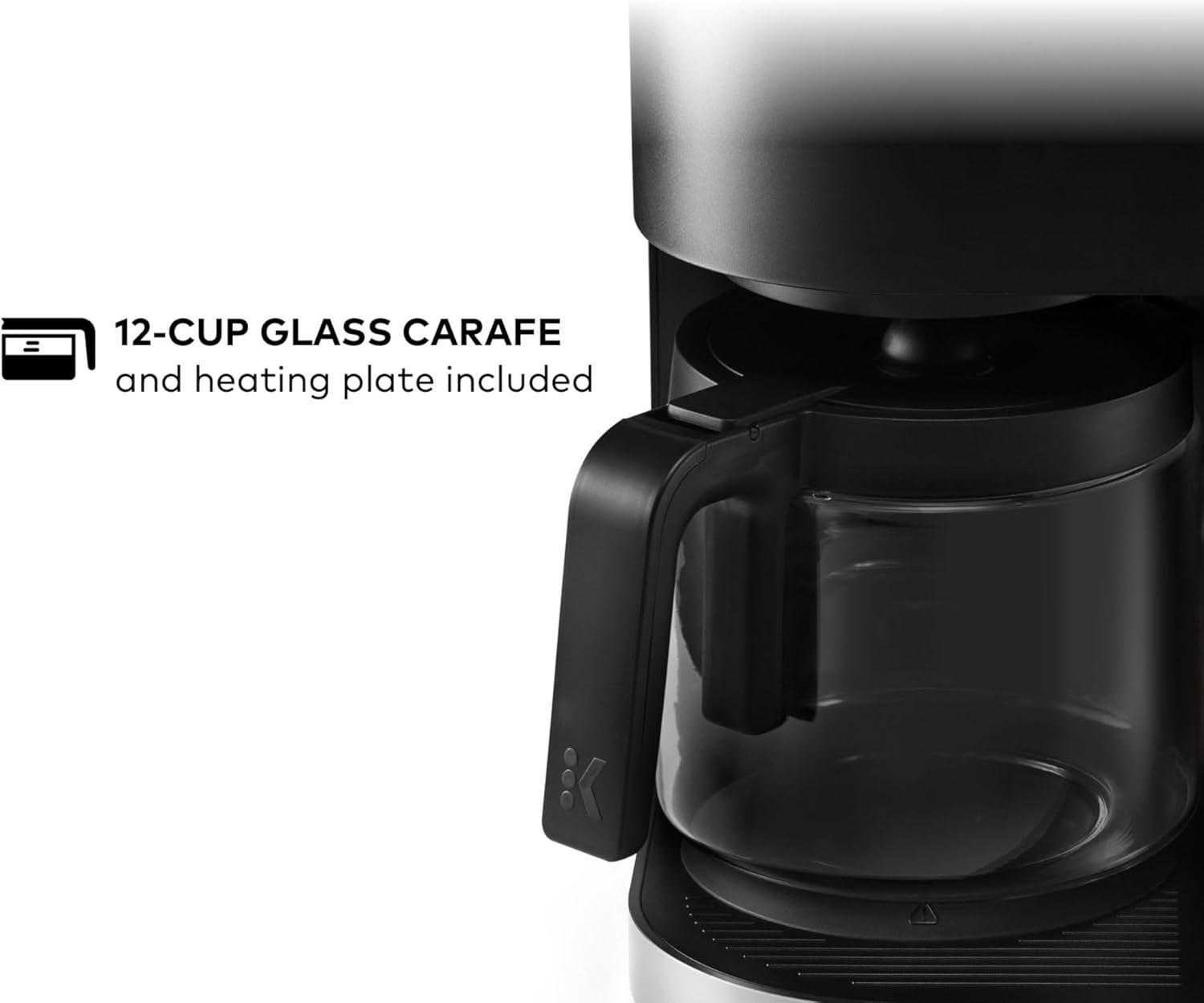 imageKeurig KDuo Single Serve KCup Pod amp Carafe Coffee Maker with Multiple Brew Sizes 60oz Removable Reservoir Programmable Auto Brew Carafe Gen 1 Black