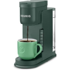 Keurig K-Express Single Serve Coffee Maker – Strong Brew Option, 42oz Reservoir, Sleek Design for Holiday Hosting & Gifting, Mint(Evergreen)