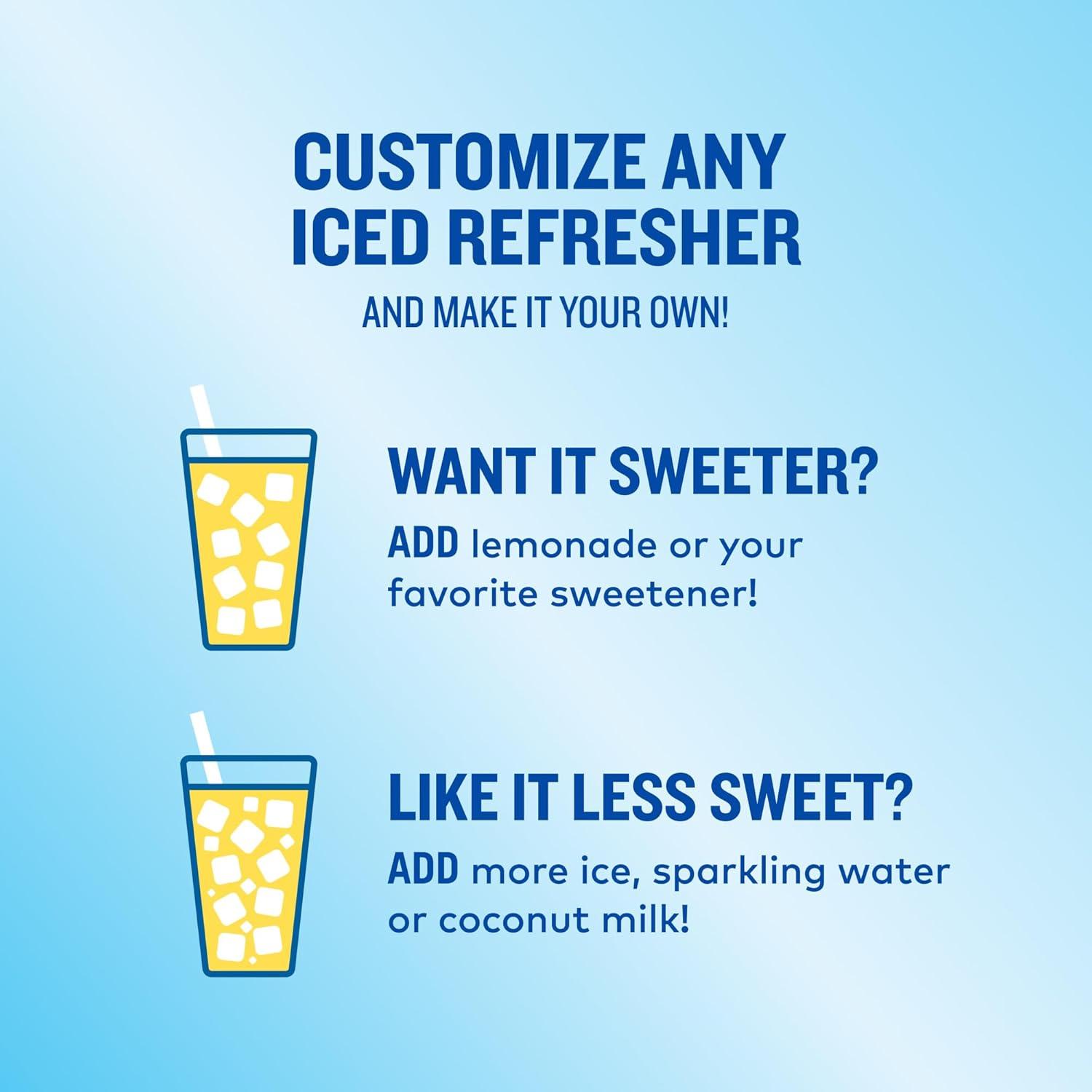 imageThe Original Donut Shop Iced Refreshers Pineapple Passionfruit Flavor Keurig Single Serve KCup Pods 20 CountPineapple Passionfruit Refresher