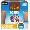 imageMcCafe ICED One Step Mocha Frappe Keurig Single Serve KCup Pods 60 Count 6 Packs of 10Mocha Frapp