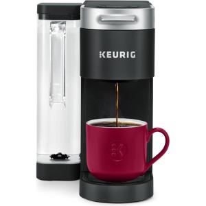 Keurig K-Supreme Single Serve K-Cup Pod Coffee Maker, MultiStream Technology, 4 Brew Sizes, 66oz Dual-Position Removable Reservoir, White(Black)