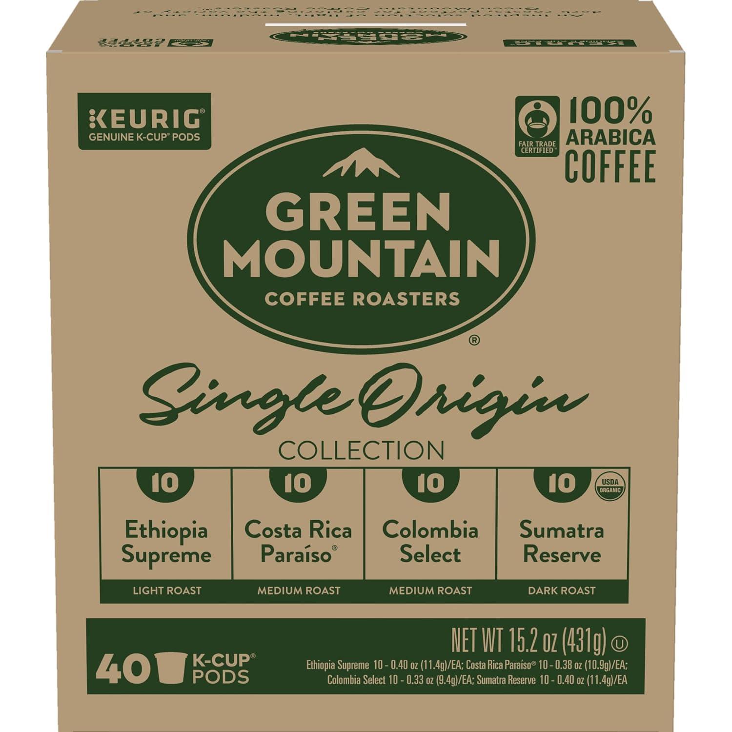 imageGreen Mountain Coffee Roasters Favorites CollectionSingle Origin Collection