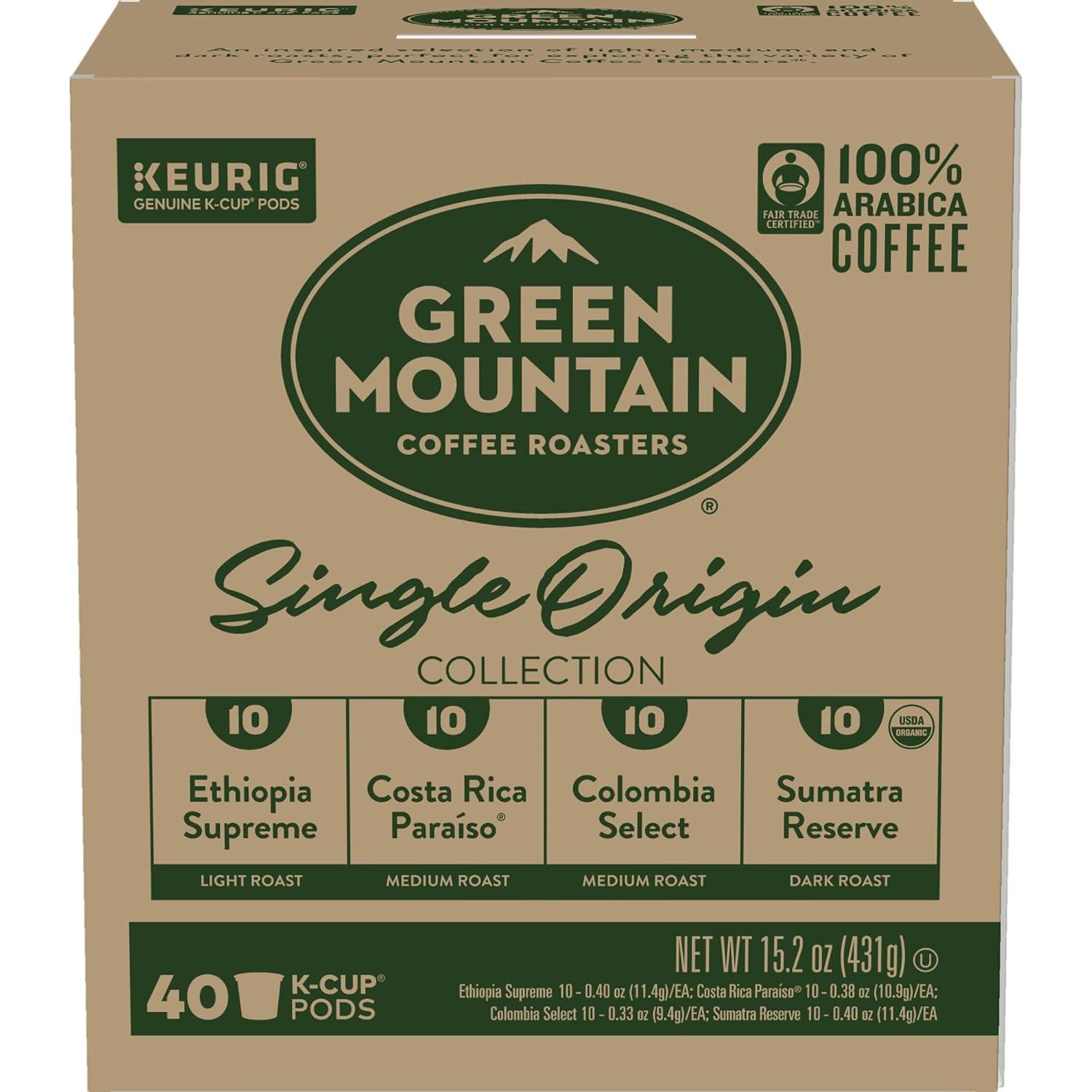 imageGreen Mountain Coffee Roasters Favorites CollectionSingle Origin Collection