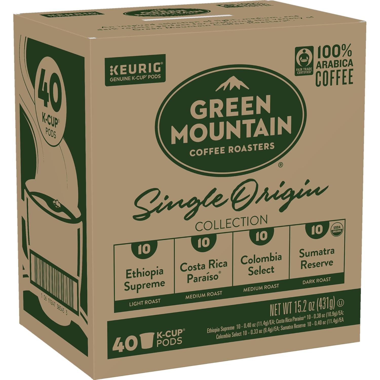 imageGreen Mountain Coffee Roasters Favorites CollectionSingle Origin Collection