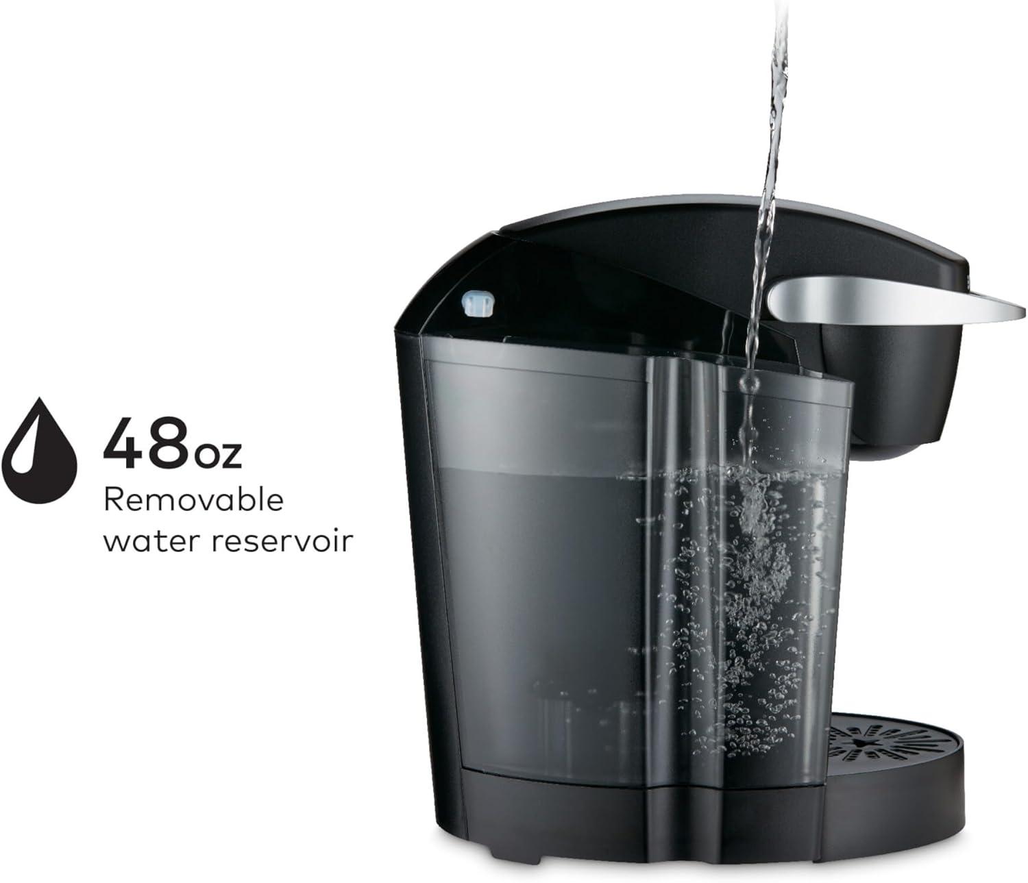 imageKeurig KClassic Single Serve KCup Pod Coffee Maker with 3 Brew Sizes 48oz Removable Reservoir BlackBlack