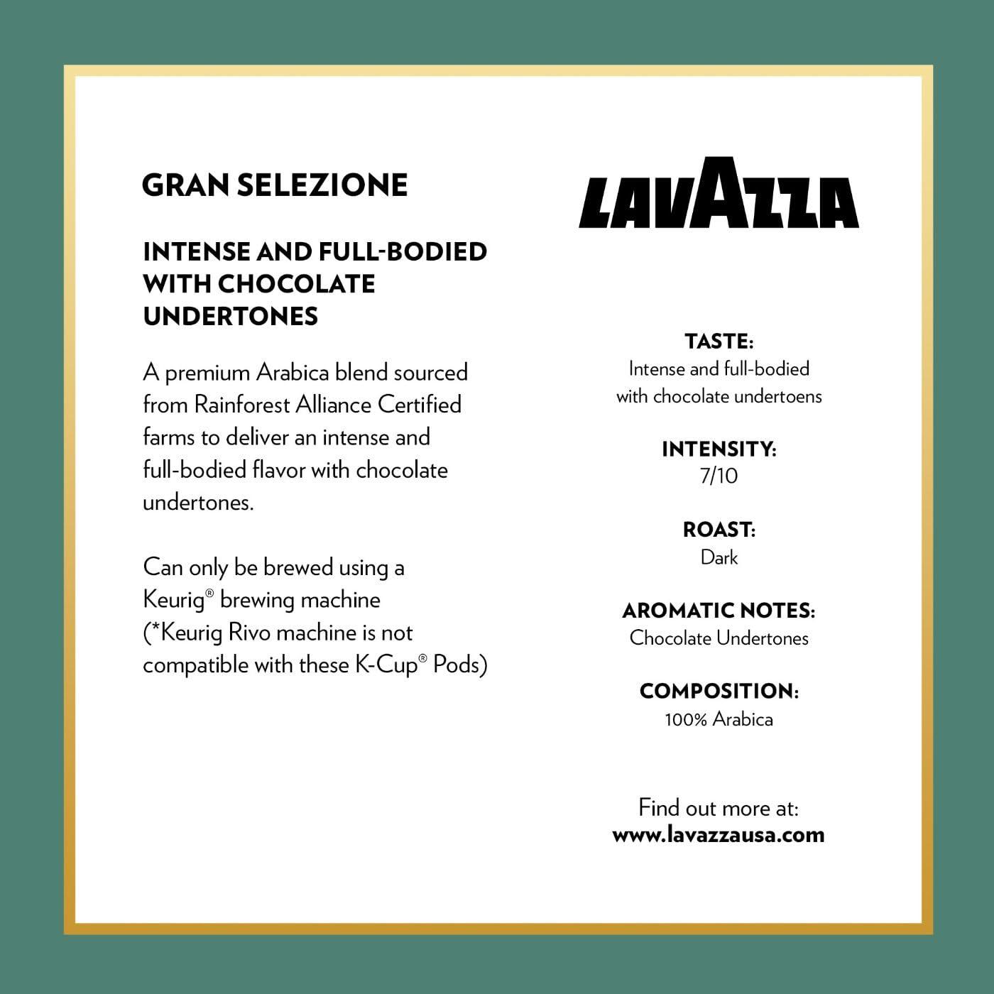 imageLavazza House Blend Perfetto SingleServe Keurig KCup Pods Medium Roast Coffee 60Count Box 6 Packs of 10Variety