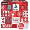 imageCaribou Coffee Reindeer Blend SingleServe Keurig KCup Pods Dark Roast Coffee Pods 88 CountReindeer Blend