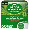 imageGreen Mountain Coffee Roasters Colombia Select Keurig Single Serve KCup Pods Medium Roast Coffee 60 Count 6 Packs of 10Colombia Select