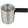 imageKeurig Works NonDairy Milk Hot and Cold Frothing Compatible KCaf Coffee Makers Only34 ounce Charcoal FrotherCompact