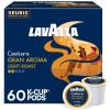 imageLavazza Costiera Gran Aroma SingleServe Keurig KCup Pods Light Roast Coffee 60Count Box 6 Packs of 10Gran Aroma