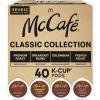 imageMcCafe Classic Collection SingleServe Coffee KCup Pods Classic Collection Variety Pack 40 Count40 Count Pack of 1