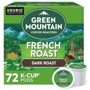 Green Mountain Coffee Roasters Sumatra Reserve, Keurig Single Serve K-Cup Pods, Dark Roast Coffee, 60 Count, (6 Packs of 10)(French Roast)