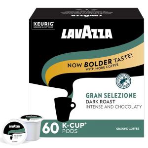 Lavazza House Blend Perfetto, Single-Serve Keurig K-Cup Pods, Medium Roast Coffee, 60-Count Box (6 Packs of 10)(Grand Selezione)