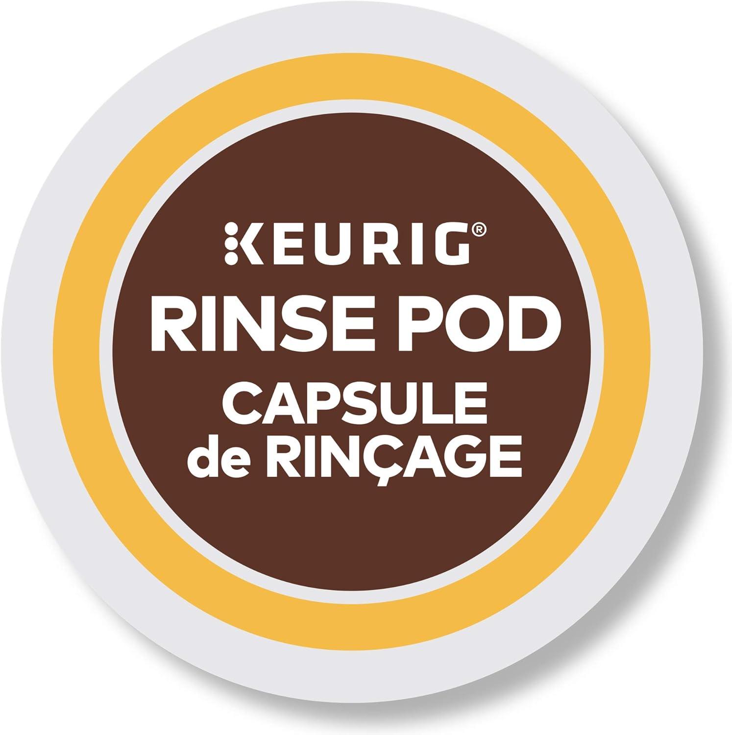 imageKeurig Rinse Pods Reduces Flavor Carry Over Compatible with Keurig Classic10 amp 20 KCup Pod Coffee Makers 10 Count Pack of 6