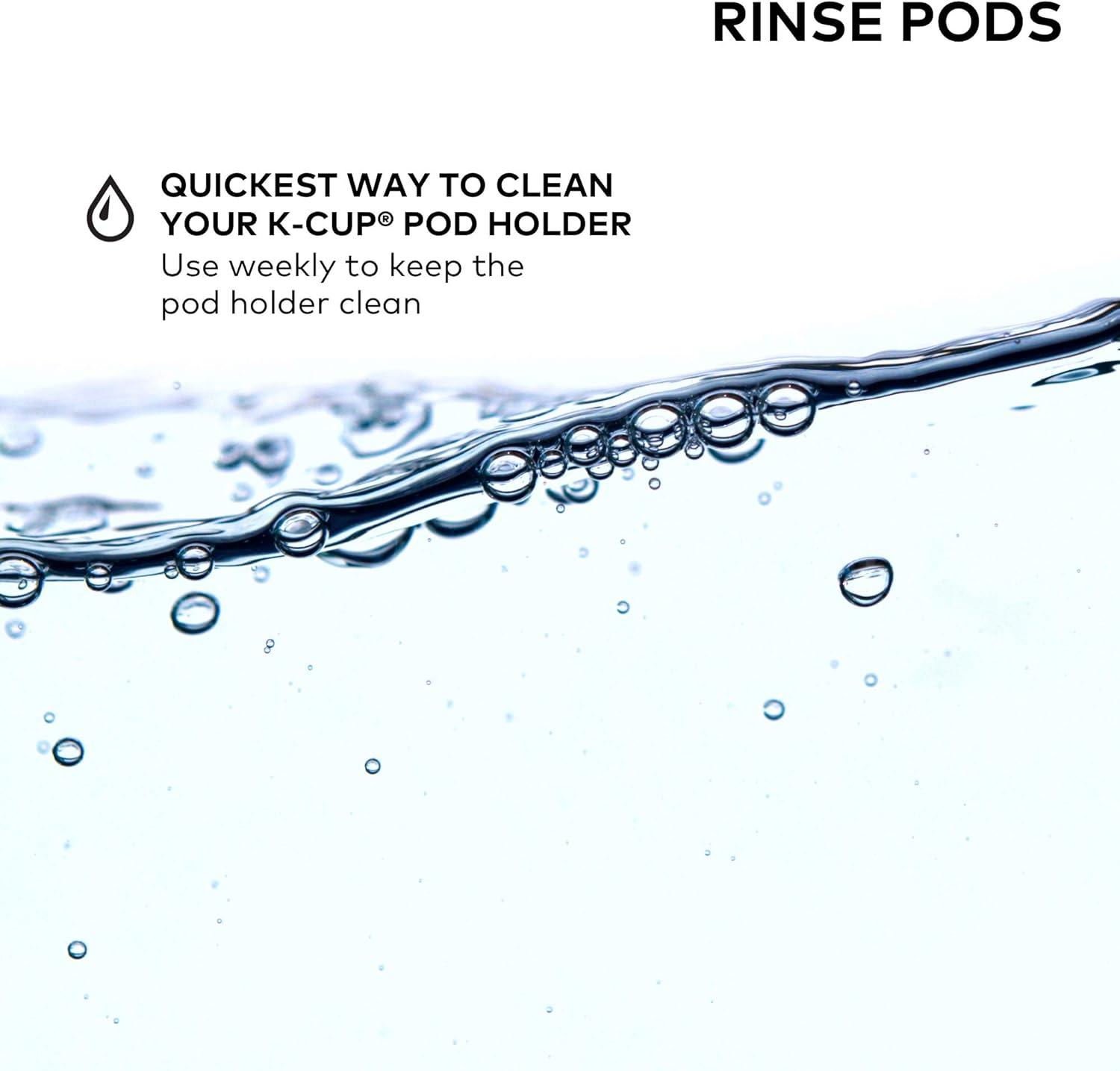 imageKeurig Rinse Pods Reduces Flavor Carry Over Compatible with Keurig Classic10 amp 20 KCup Pod Coffee Makers 10 Count Pack of 6