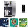 imageKeurig K155 Office Pro Single Cup Commercial KCup Pod Coffee Maker 4ct Modular Merchandiser and Coffee Pods