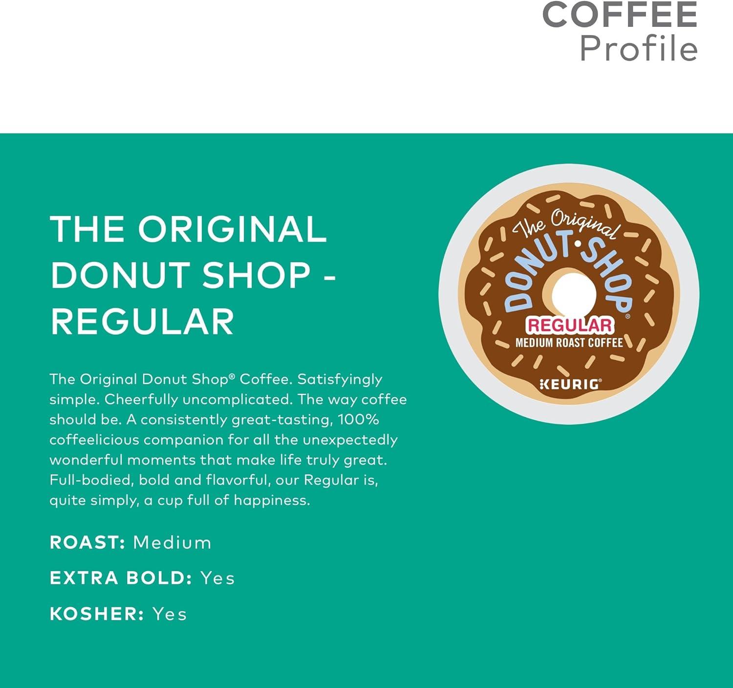 imageKeurig KMini Single Serve Coffee Maker with Donut Shop Coffee Pods 32 count