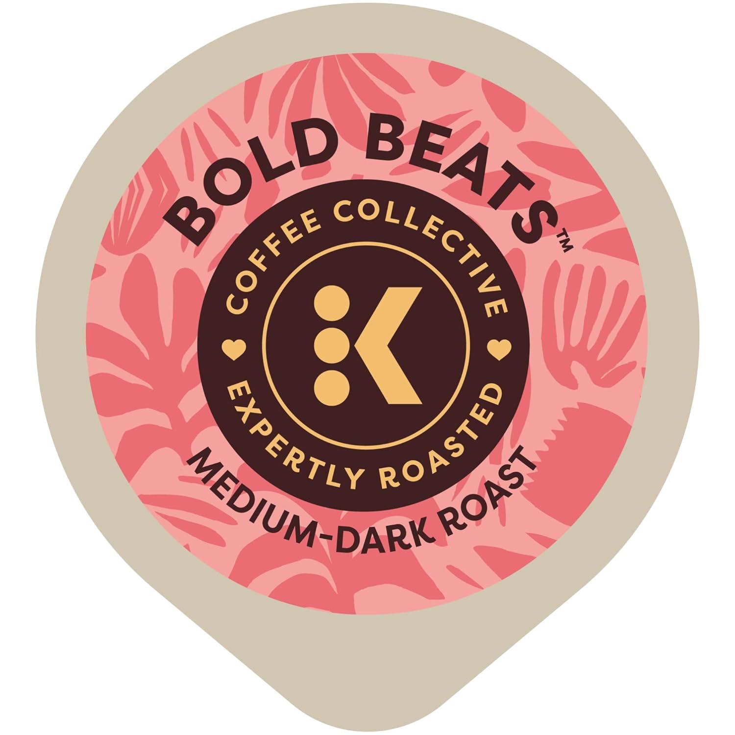 imageKeurig Coffee Collective Global Trek by Cyrille Jannet Medium Roast Coffee Single Serve Keurig KCup Pods 28 CountBold Beats