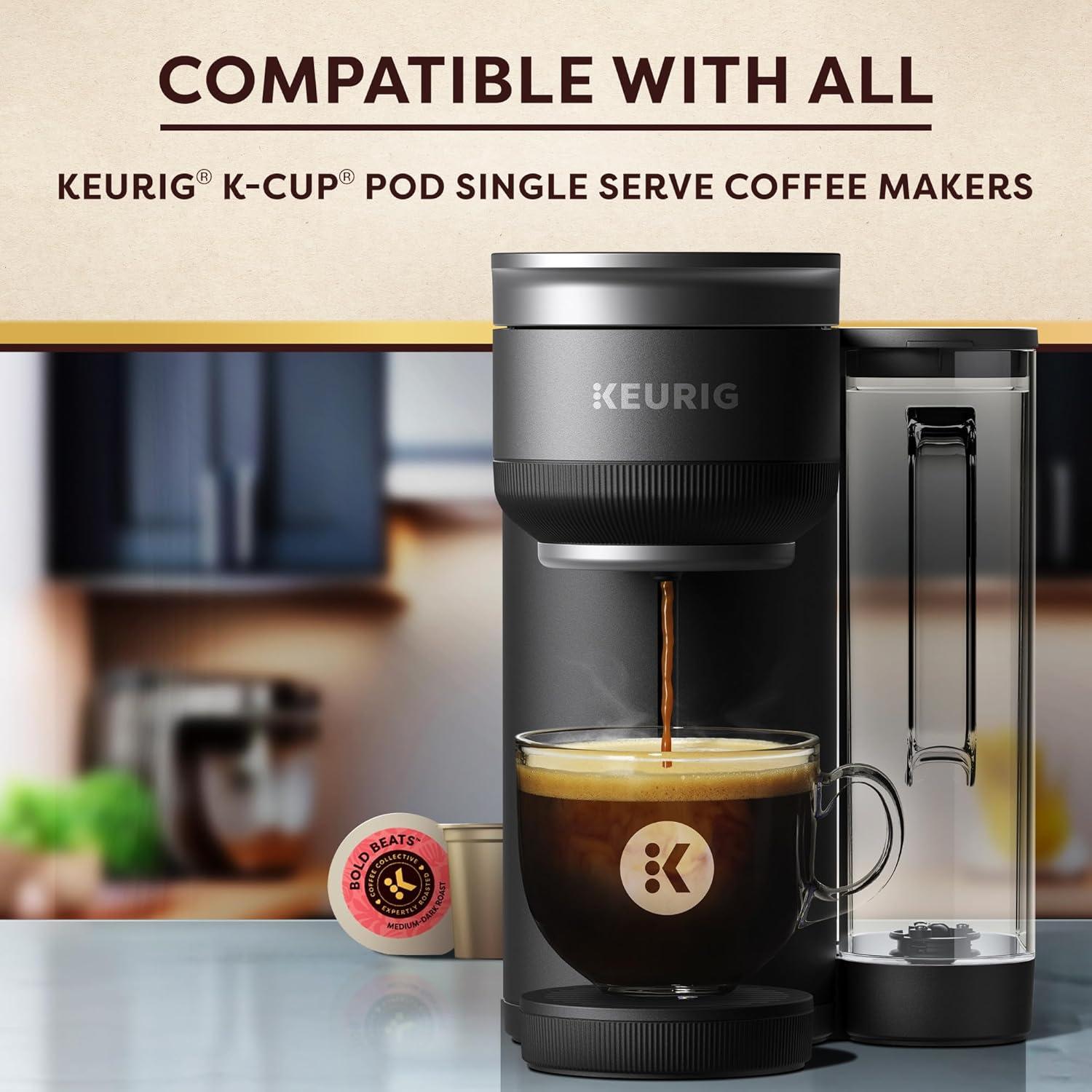 imageKeurig Coffee Collective Global Trek by Cyrille Jannet Medium Roast Coffee Single Serve Keurig KCup Pods 28 CountBold Beats