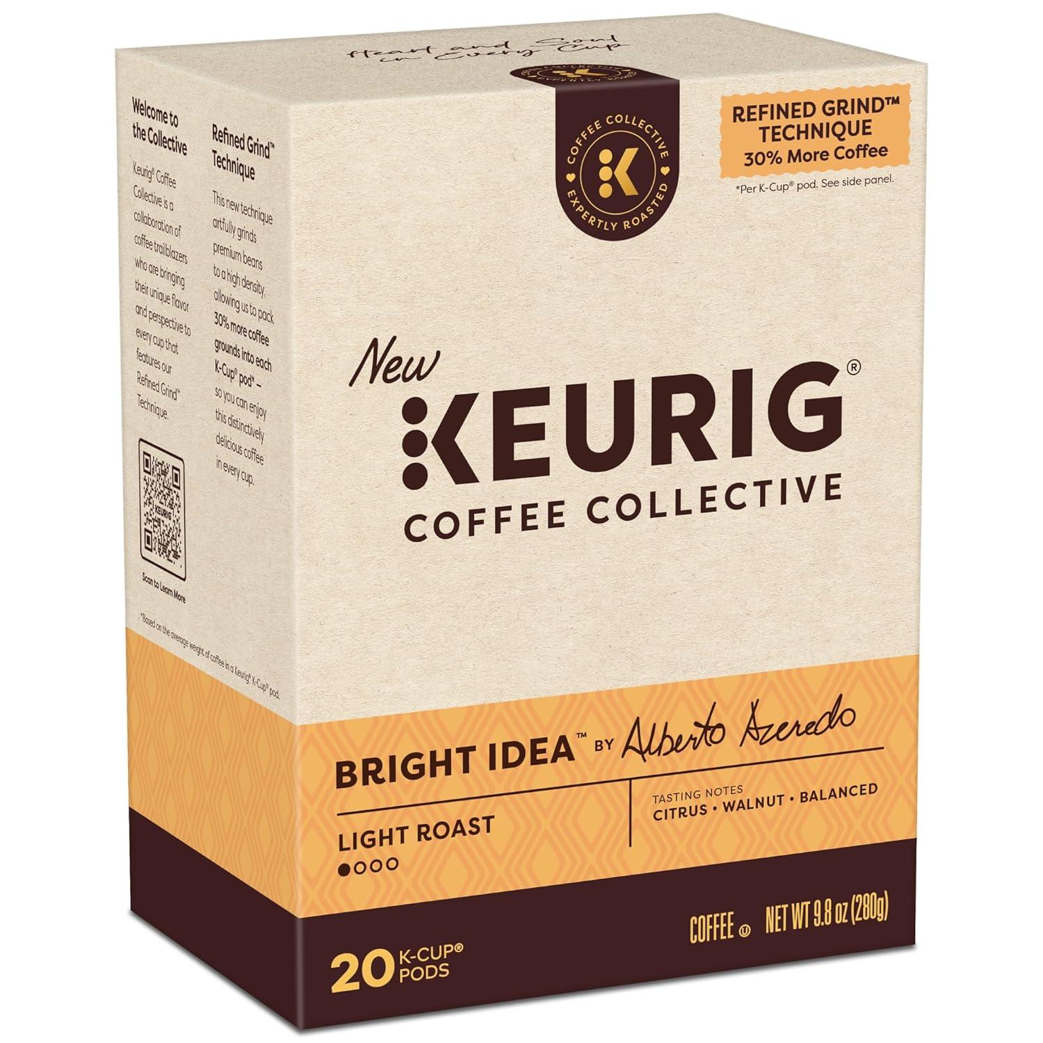 imageKeurig Coffee Collective Global Trek by Cyrille Jannet Medium Roast Coffee Single Serve Keurig KCup Pods 28 CountBright Idea