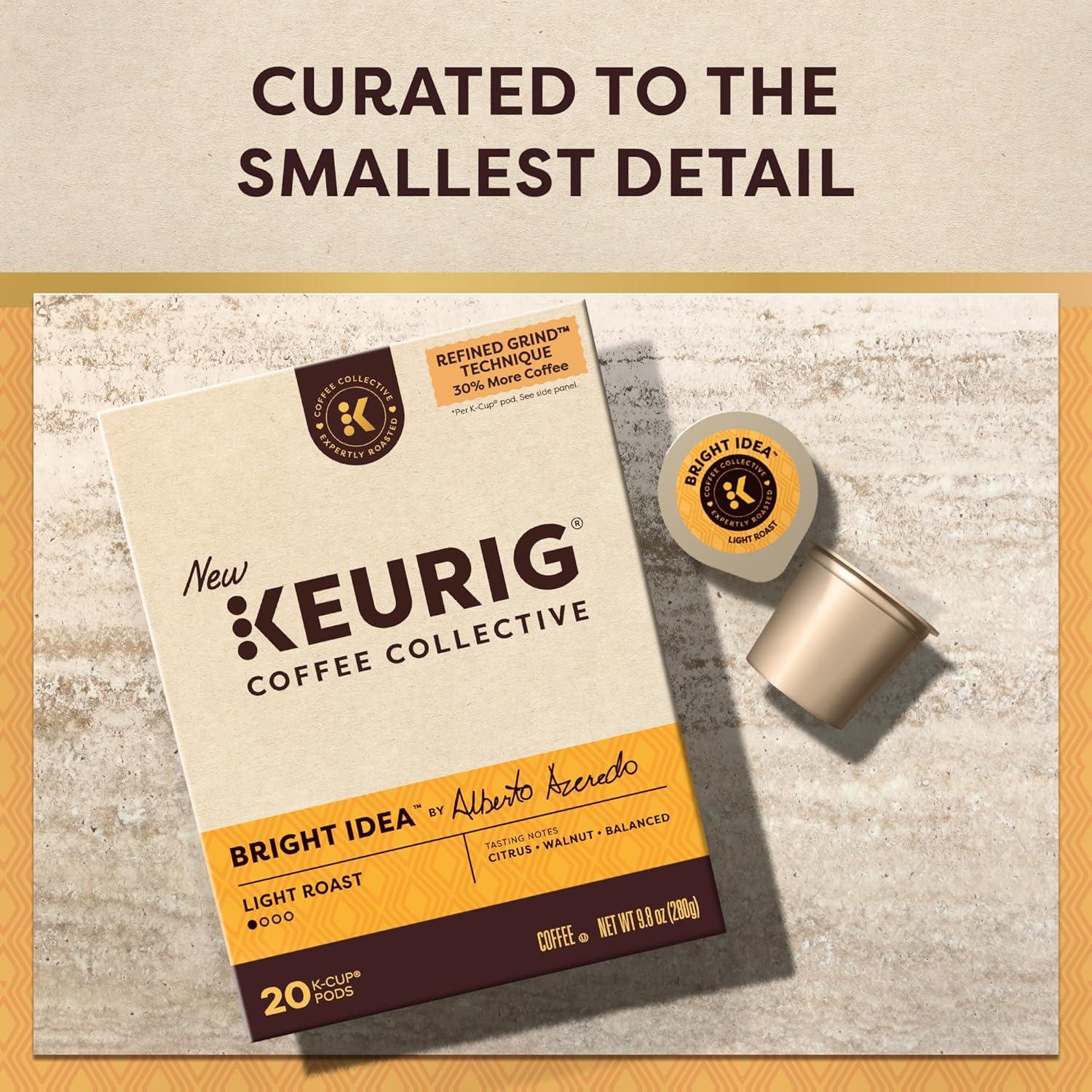 imageKeurig Coffee Collective Global Trek by Cyrille Jannet Medium Roast Coffee Single Serve Keurig KCup Pods 28 CountBright Idea