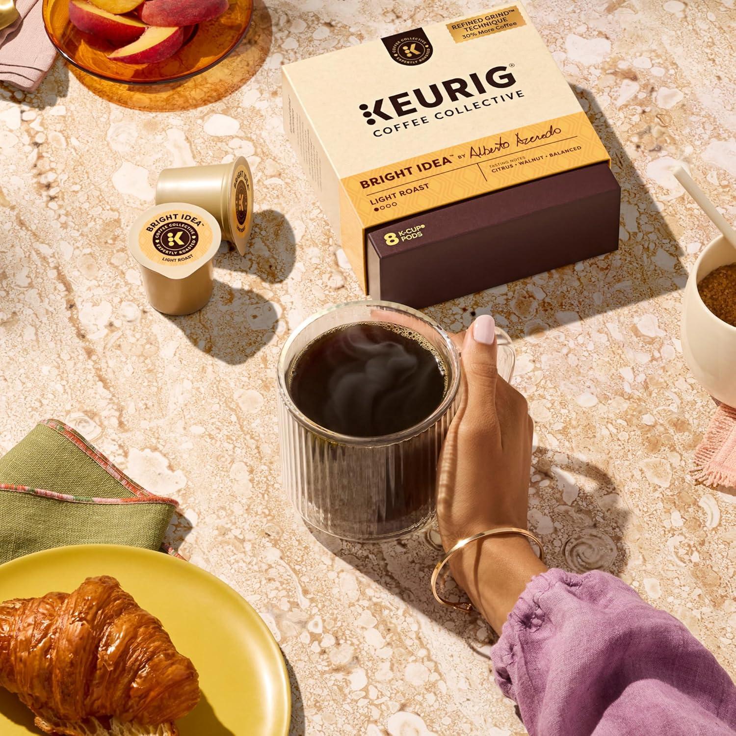 imageKeurig Coffee Collective Global Trek by Cyrille Jannet Medium Roast Coffee Single Serve Keurig KCup Pods 28 CountBright Idea
