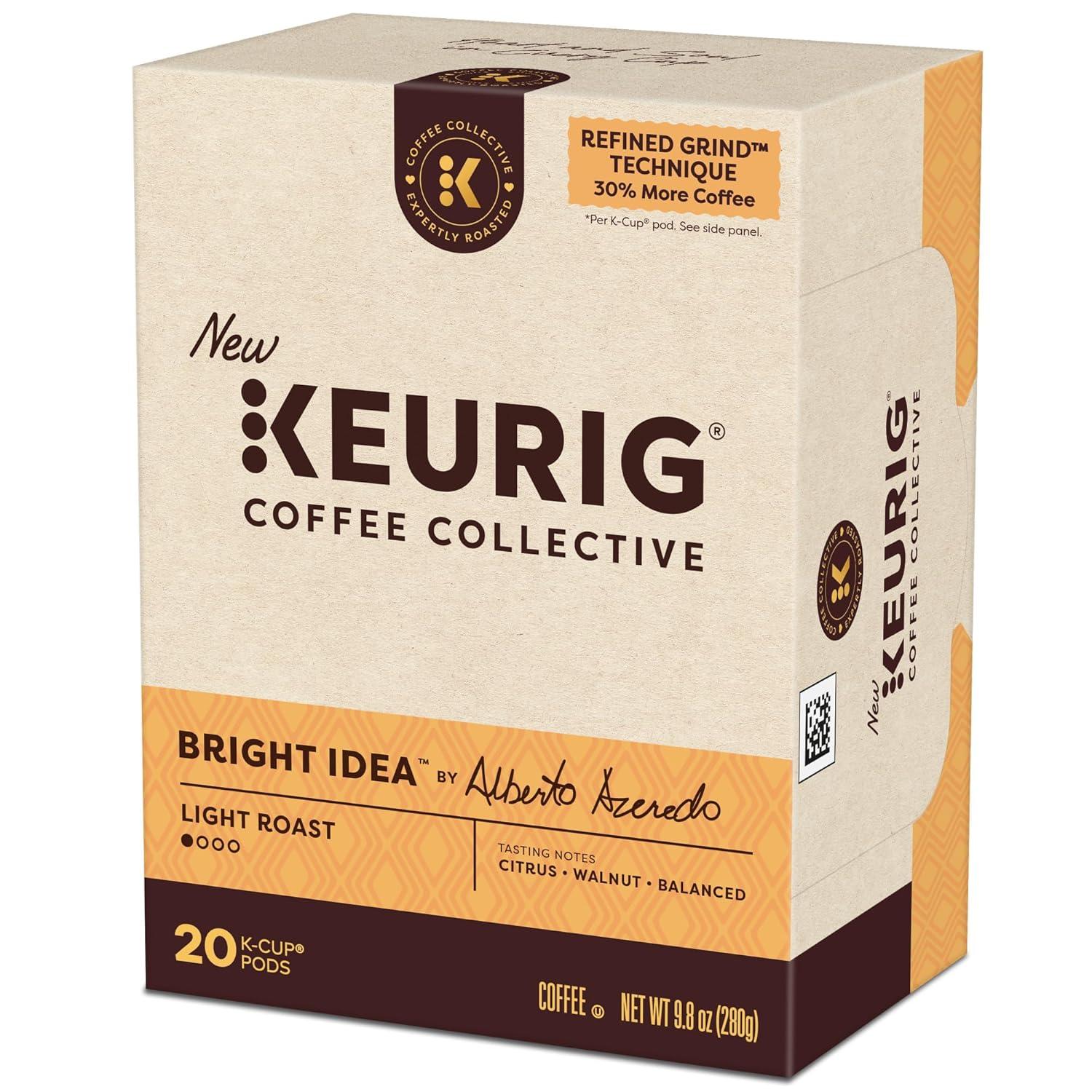 imageKeurig Coffee Collective Global Trek by Cyrille Jannet Medium Roast Coffee Single Serve Keurig KCup Pods 28 CountBright Idea