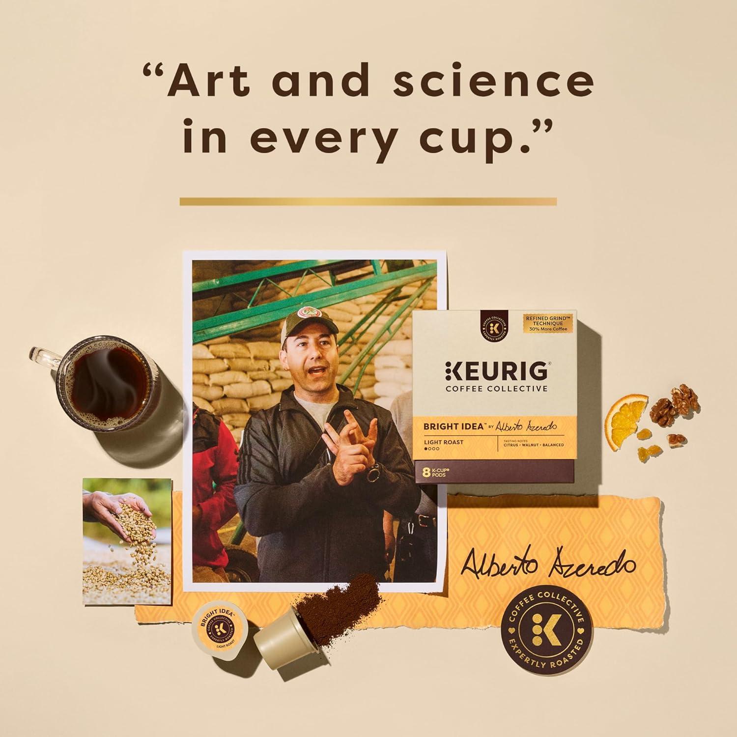 imageKeurig Coffee Collective Global Trek by Cyrille Jannet Medium Roast Coffee Single Serve Keurig KCup Pods 28 CountBright Idea
