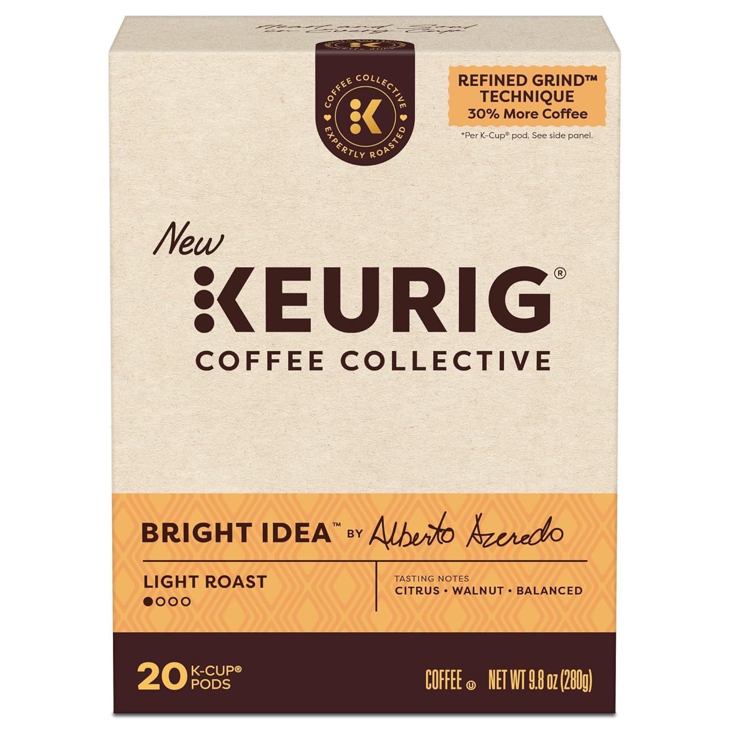 imageKeurig Coffee Collective Global Trek by Cyrille Jannet Medium Roast Coffee Single Serve Keurig KCup Pods 28 CountBright Idea