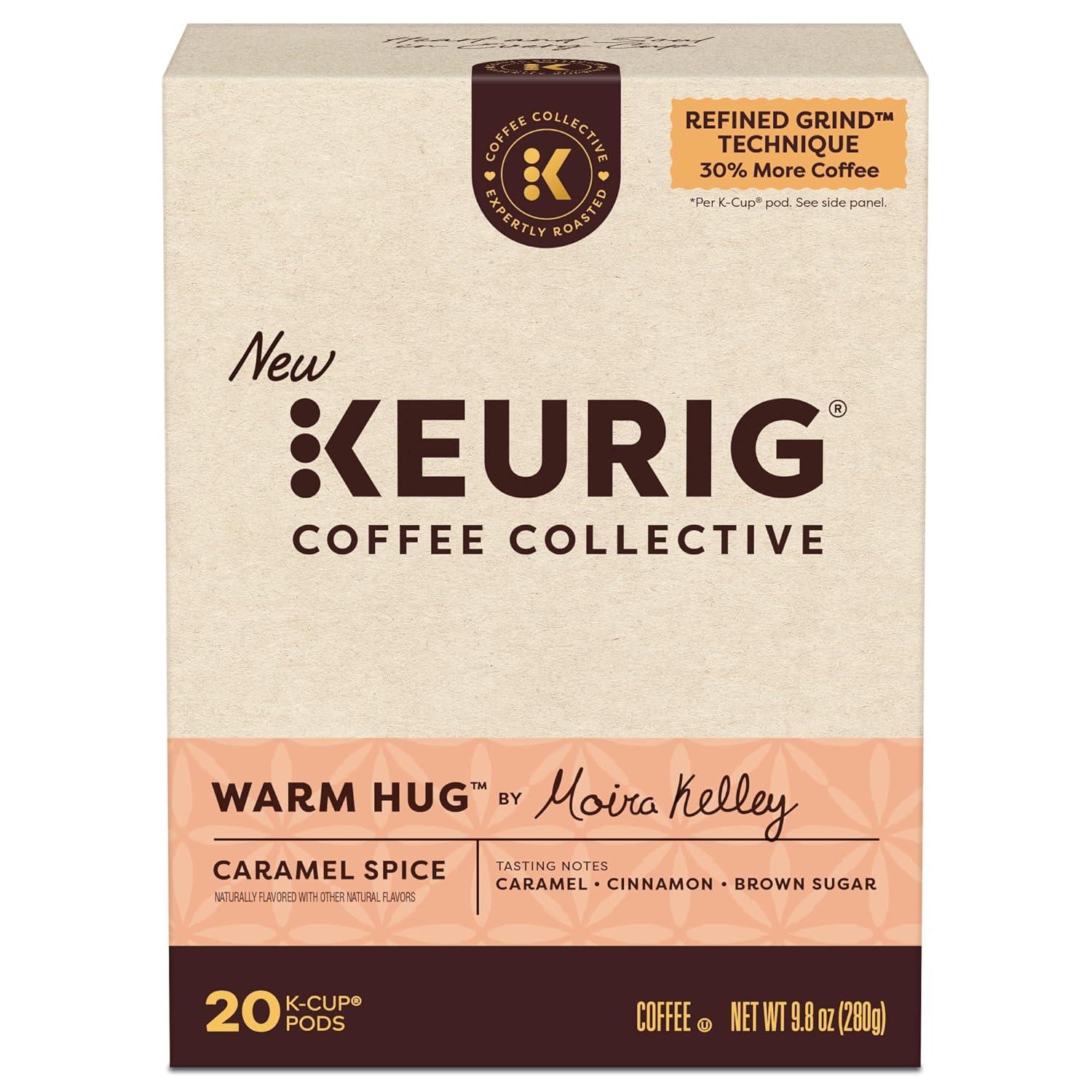 imageKeurig Coffee Collective Global Trek by Cyrille Jannet Medium Roast Coffee Single Serve Keurig KCup Pods 28 CountWarm Hug