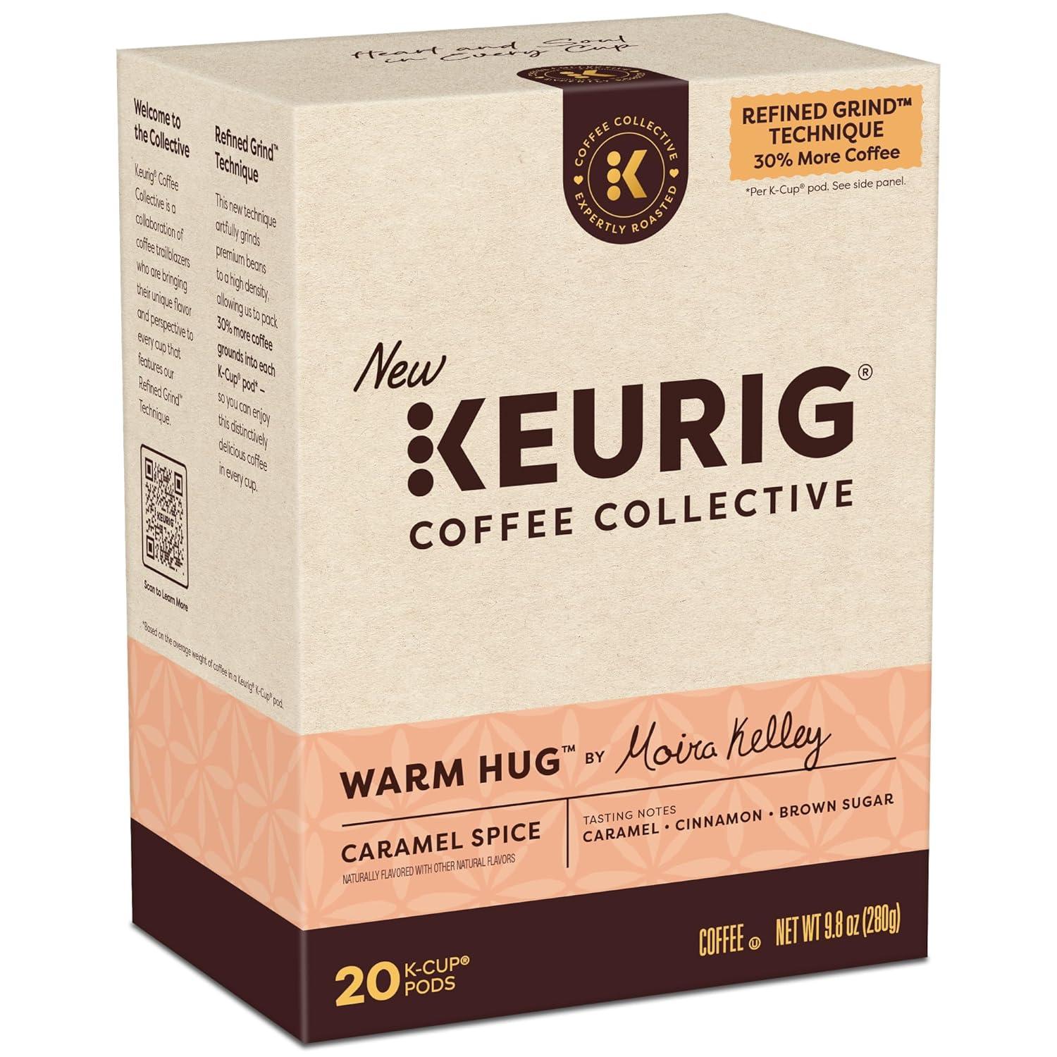 imageKeurig Coffee Collective Global Trek by Cyrille Jannet Medium Roast Coffee Single Serve Keurig KCup Pods 28 CountWarm Hug