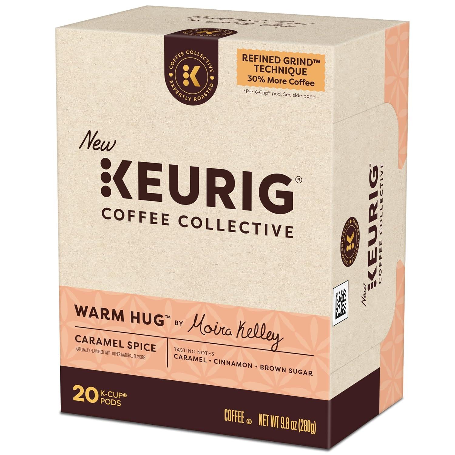 imageKeurig Coffee Collective Global Trek by Cyrille Jannet Medium Roast Coffee Single Serve Keurig KCup Pods 28 CountWarm Hug