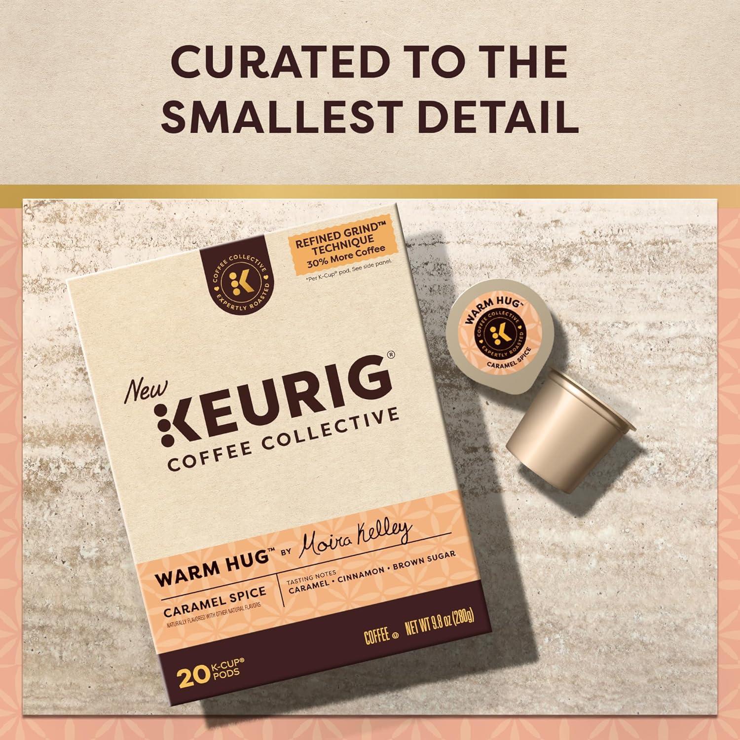 imageKeurig Coffee Collective Global Trek by Cyrille Jannet Medium Roast Coffee Single Serve Keurig KCup Pods 28 CountWarm Hug