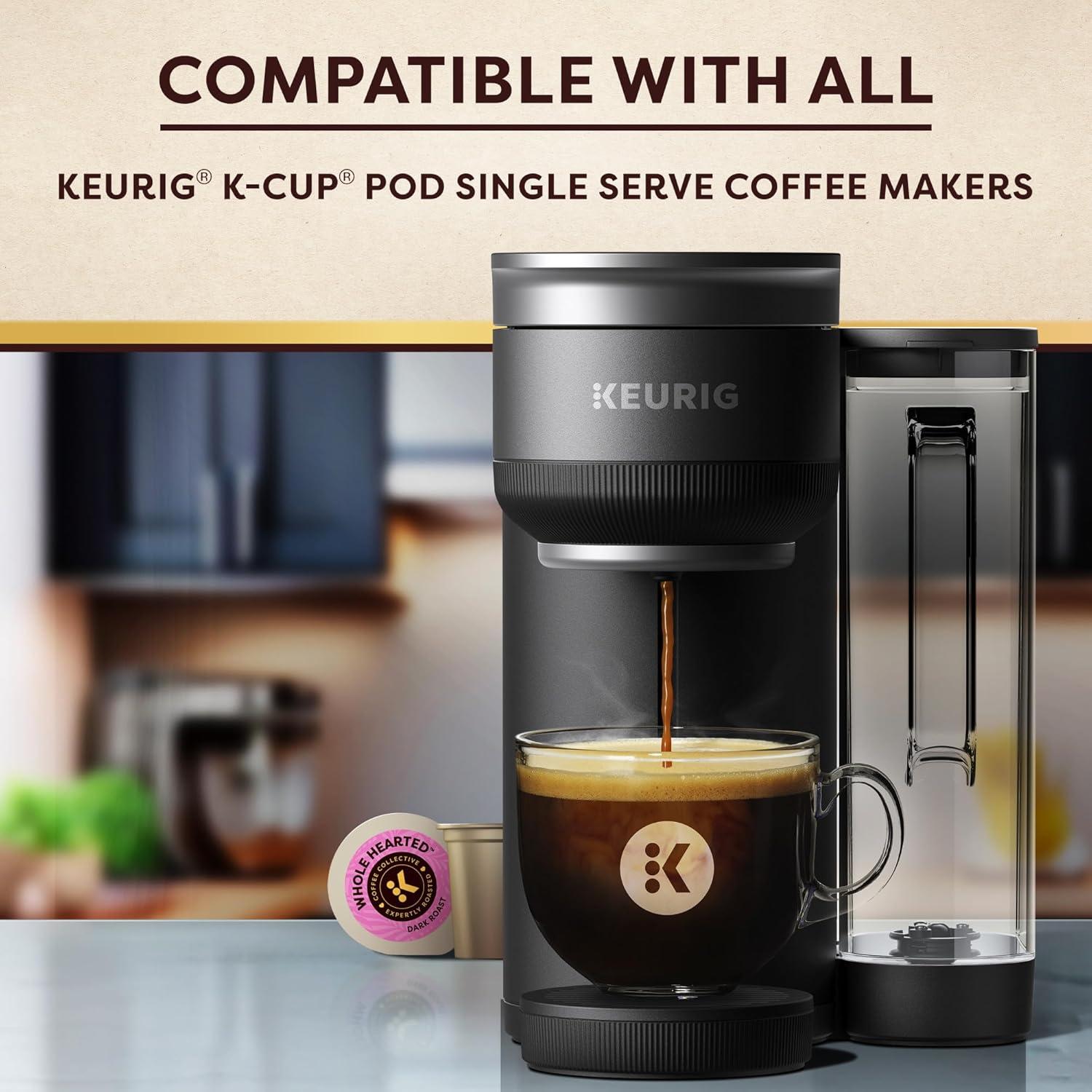 imageKeurig Coffee Collective Global Trek by Cyrille Jannet Medium Roast Coffee Single Serve Keurig KCup Pods 28 CountWhole Hearted