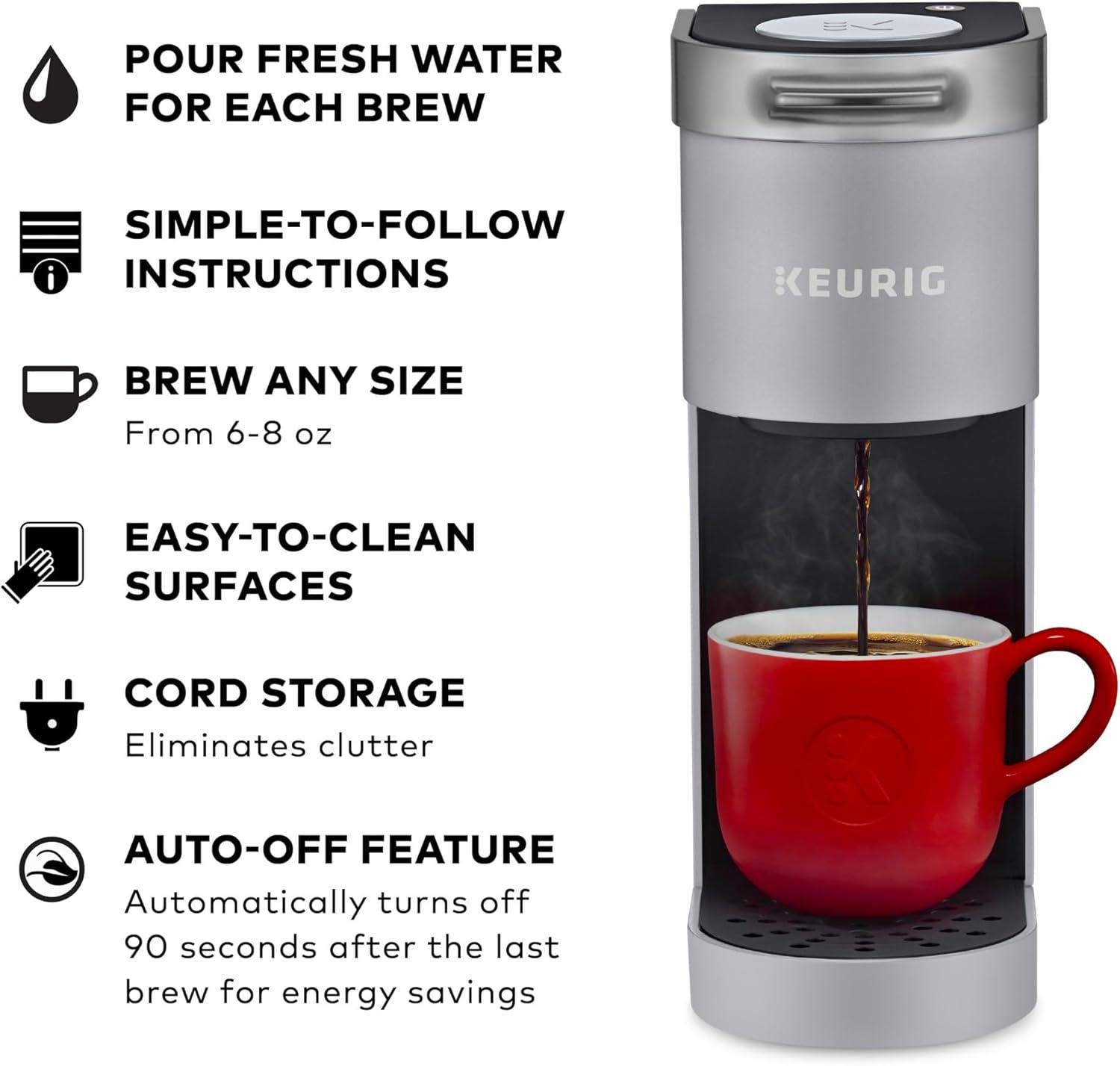 imageKeurig KSuite Premium InRoom Hospitality Coffee Maker Single Cup SilverBlack