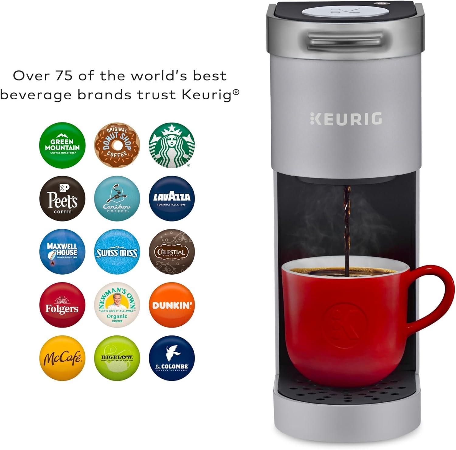 imageKeurig KSuite Premium InRoom Hospitality Coffee Maker Single Cup SilverBlack