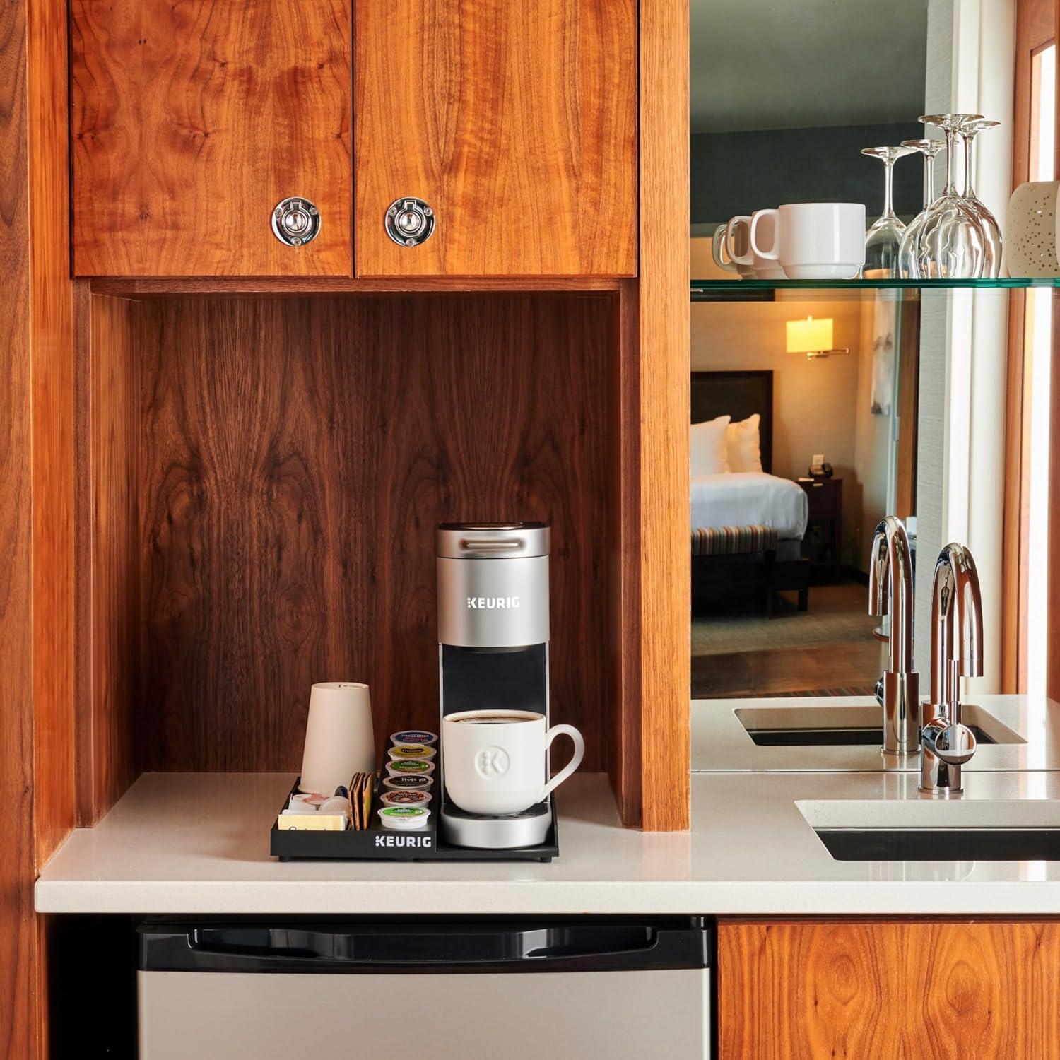 imageKeurig KSuite Premium InRoom Hospitality Coffee Maker Single Cup SilverBlack