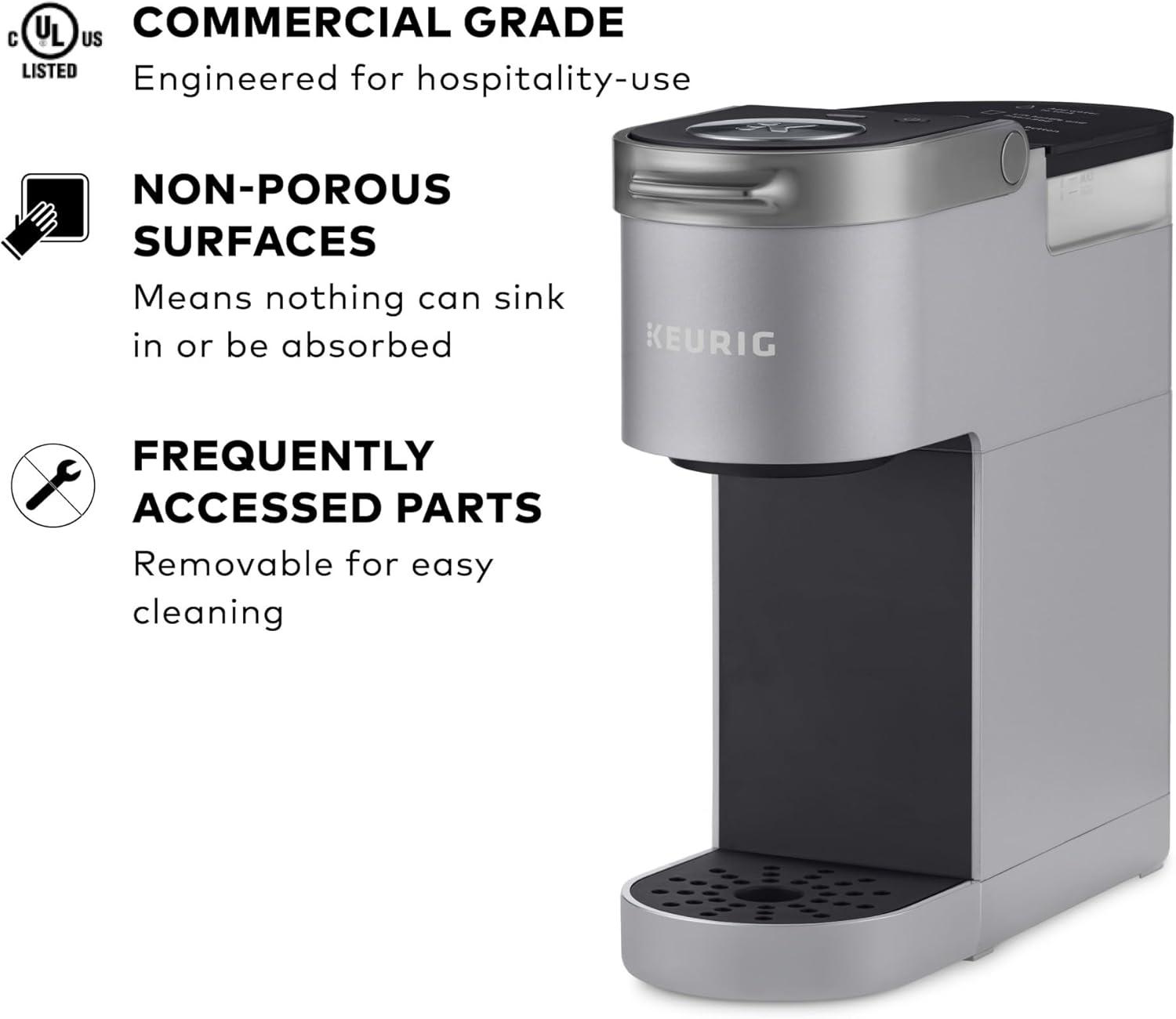 imageKeurig KSuite Premium InRoom Hospitality Coffee Maker Single Cup SilverBlack
