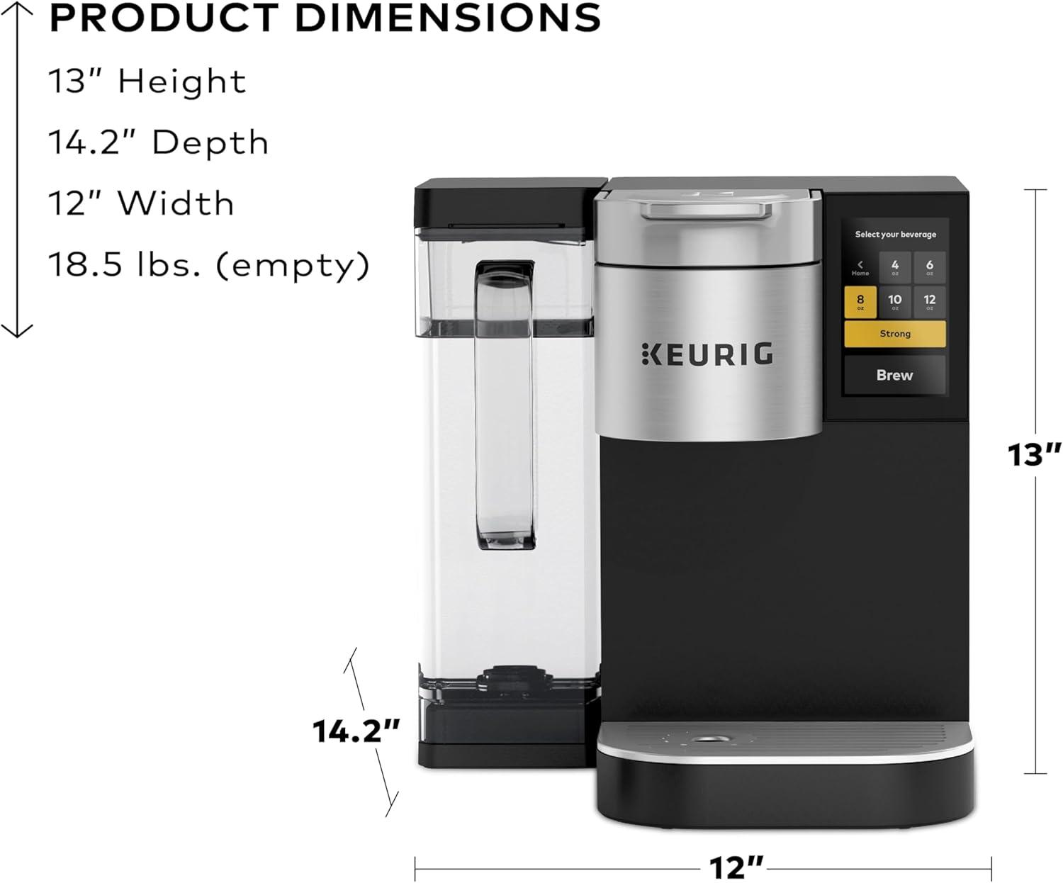 imageKeurig Medium Office Coffee Station Bundle Includes K2550 Single Serve Coffee Maker with 110 oz Water Reservoir 4 Value 48ct KCup Pod Coffee Boxes 192 Servings 1 KCup Pod Merchandiser