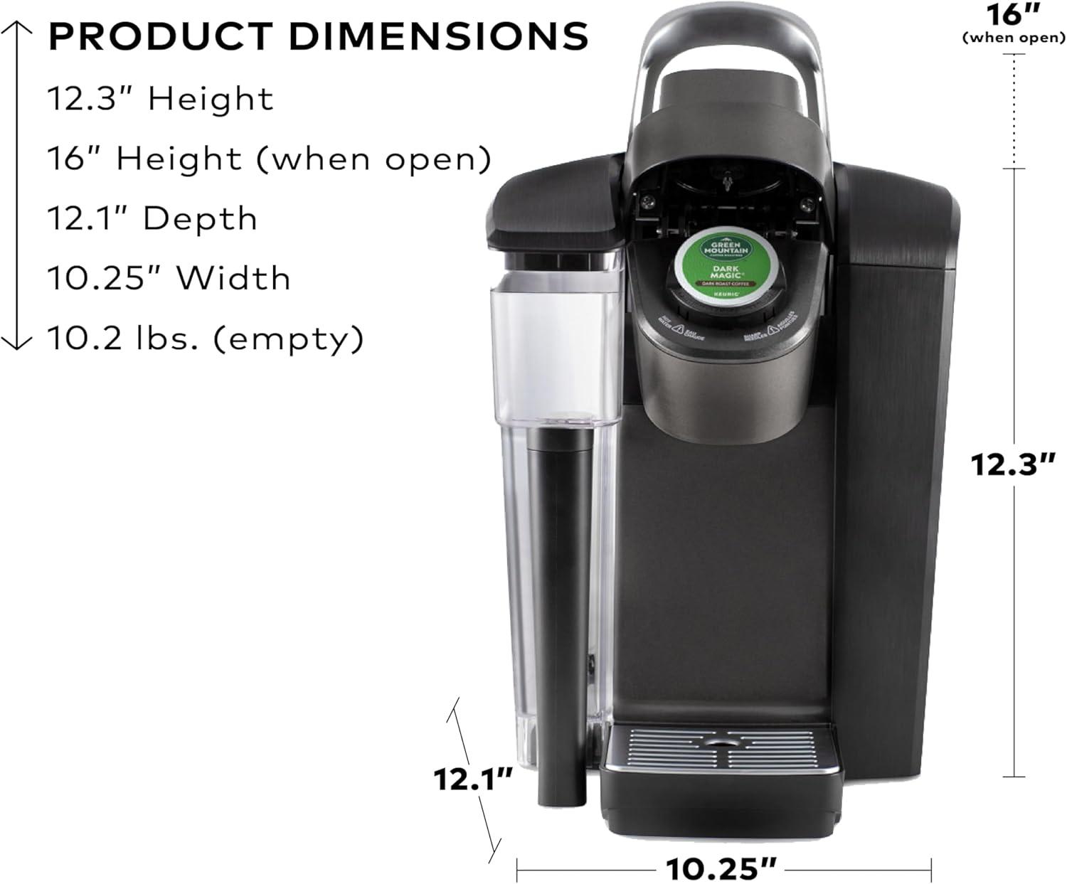 imageKeurig Small Office Coffee Station Bundle Includes K1550 Single Serve Coffee Maker 4 Value 48ct KCup Pod Coffee Boxes 192 Servings 1 KCupPod Merchandiser