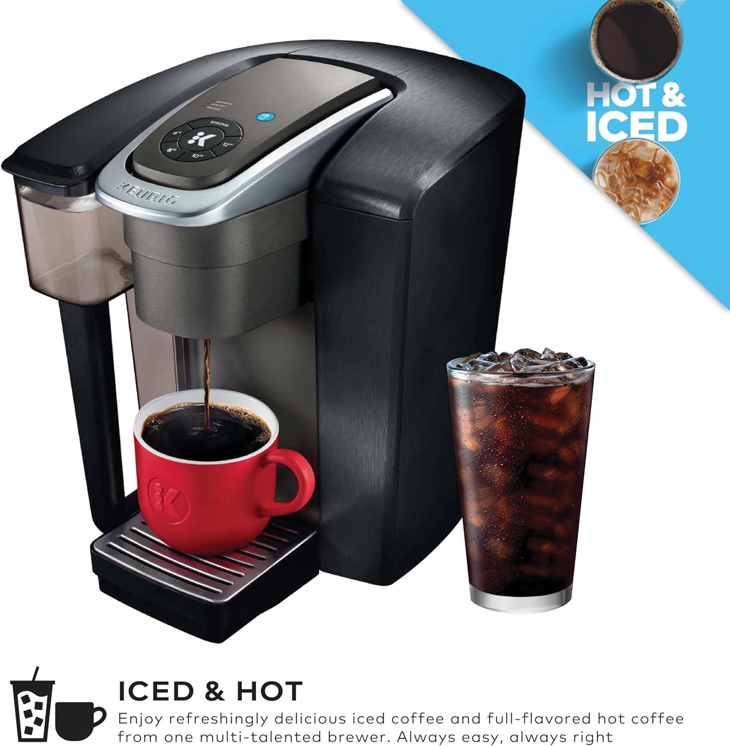imageKeurig Small Office Coffee Station Bundle Includes K1550 Single Serve Coffee Maker 4 Value 48ct KCup Pod Coffee Boxes 192 Servings 1 KCupPod Merchandiser