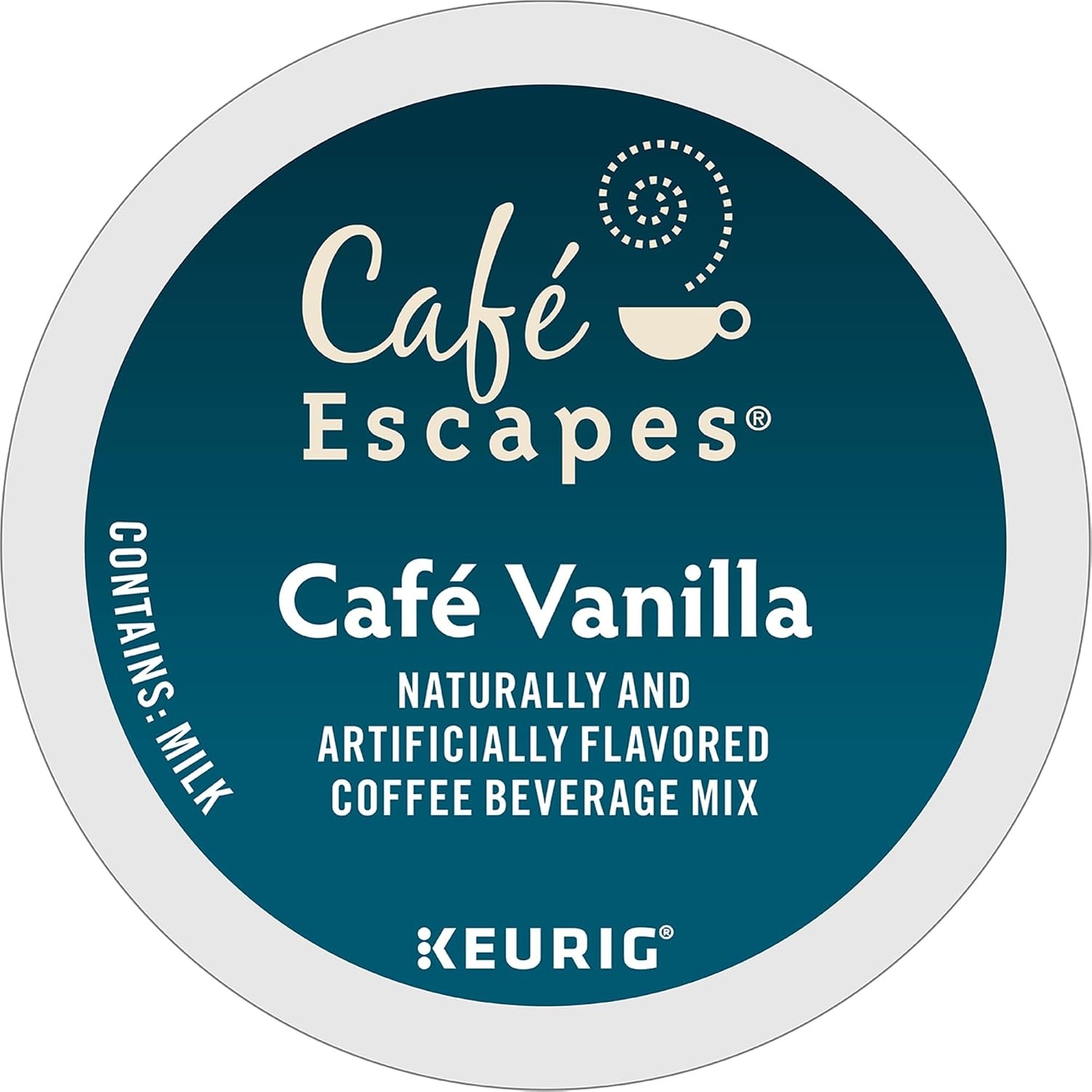 image:imageCafe Escapes Chai Latte Keurig SingleServe KCup Pods 96 CountVanilla