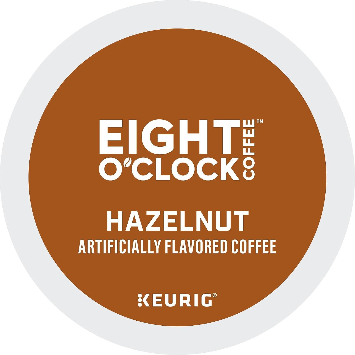 image:imageEight OClock Coffee Colombian Peaks SingleServe Keurig KCup Pods Medium Roast Coffee Pods 96 CountHazelnut
