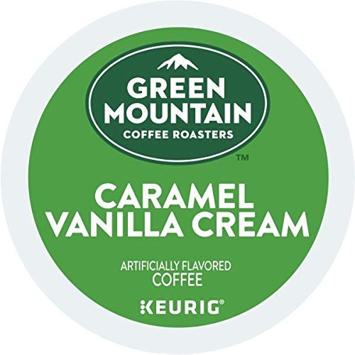 image:imageGreen Mountain Coffee Roasters Caramel Vanilla Cream Coffee Keurig SingleServe KCup pods Light Roast 96 CountCaramel Vanilla Cream