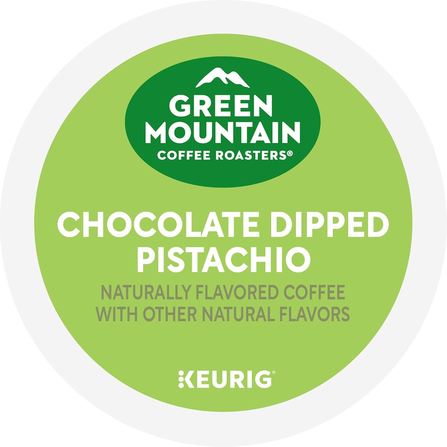image:imageGreen Mountain Coffee Roasters Caramel Vanilla Cream Coffee Keurig SingleServe KCup pods Light Roast 96 CountChocolate Dipped Pistachio