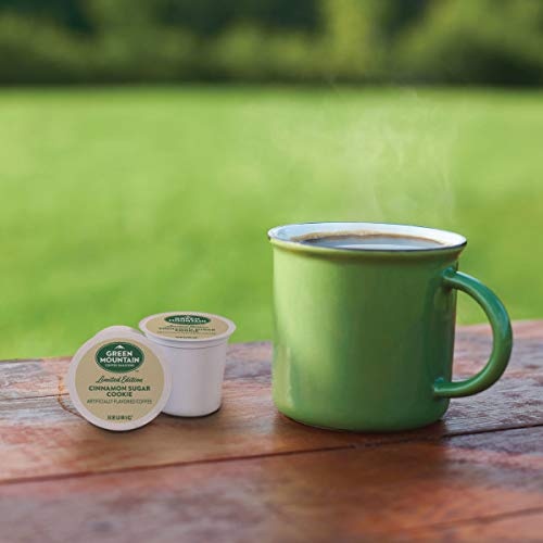 image:imageGreen Mountain Coffee Roasters Caramel Vanilla Cream Coffee Keurig SingleServe KCup pods Light Roast 96 CountCinnamon Sugar Cookie
