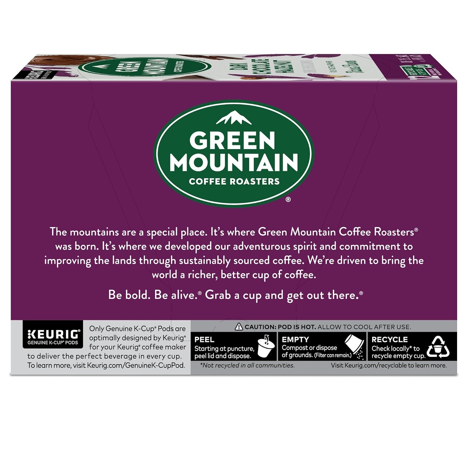 image:imageGreen Mountain Coffee Roasters Caramel Vanilla Cream Coffee Keurig SingleServe KCup pods Light Roast 96 CountDark Chocolate Hazelnut
