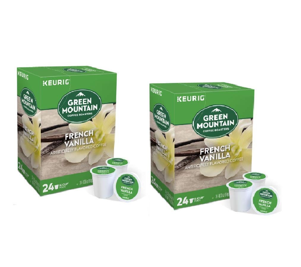 image:imageGreen Mountain Coffee Roasters Caramel Vanilla Cream Coffee Keurig SingleServe KCup pods Light Roast 96 CountFrench Vanilla